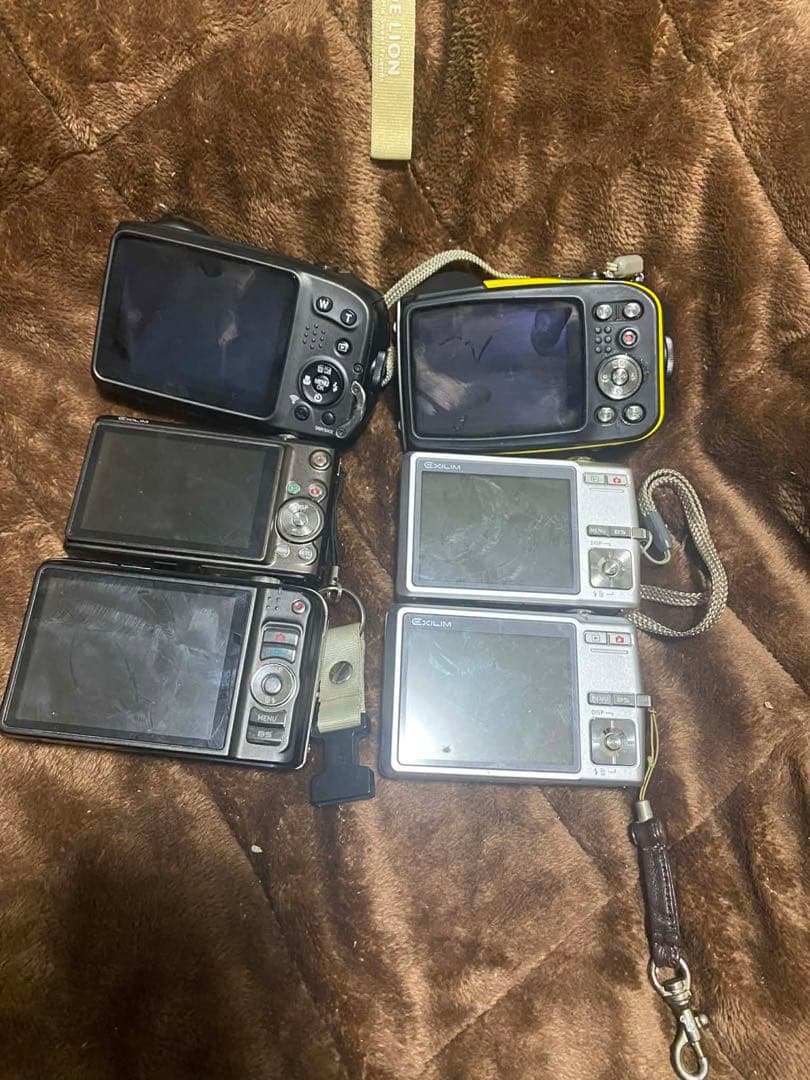 コンパクトデジタルカメラ 6台セット