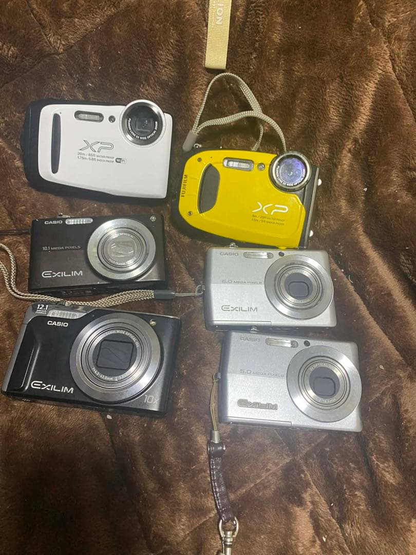 コンパクトデジタルカメラ 6台セット