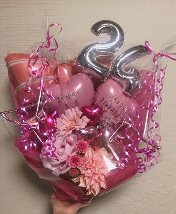 バルーンギフト　バルーンアレンジ  推し　誕生日　生誕祭　発表会　開店祝い