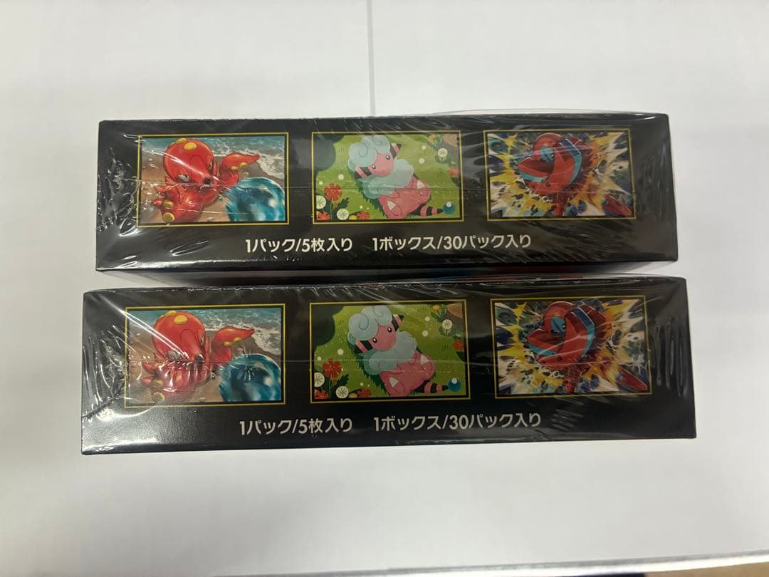 ポケモンカードゲーム ニンジャスピナー　完全未開封シュリンク付き2ボックス