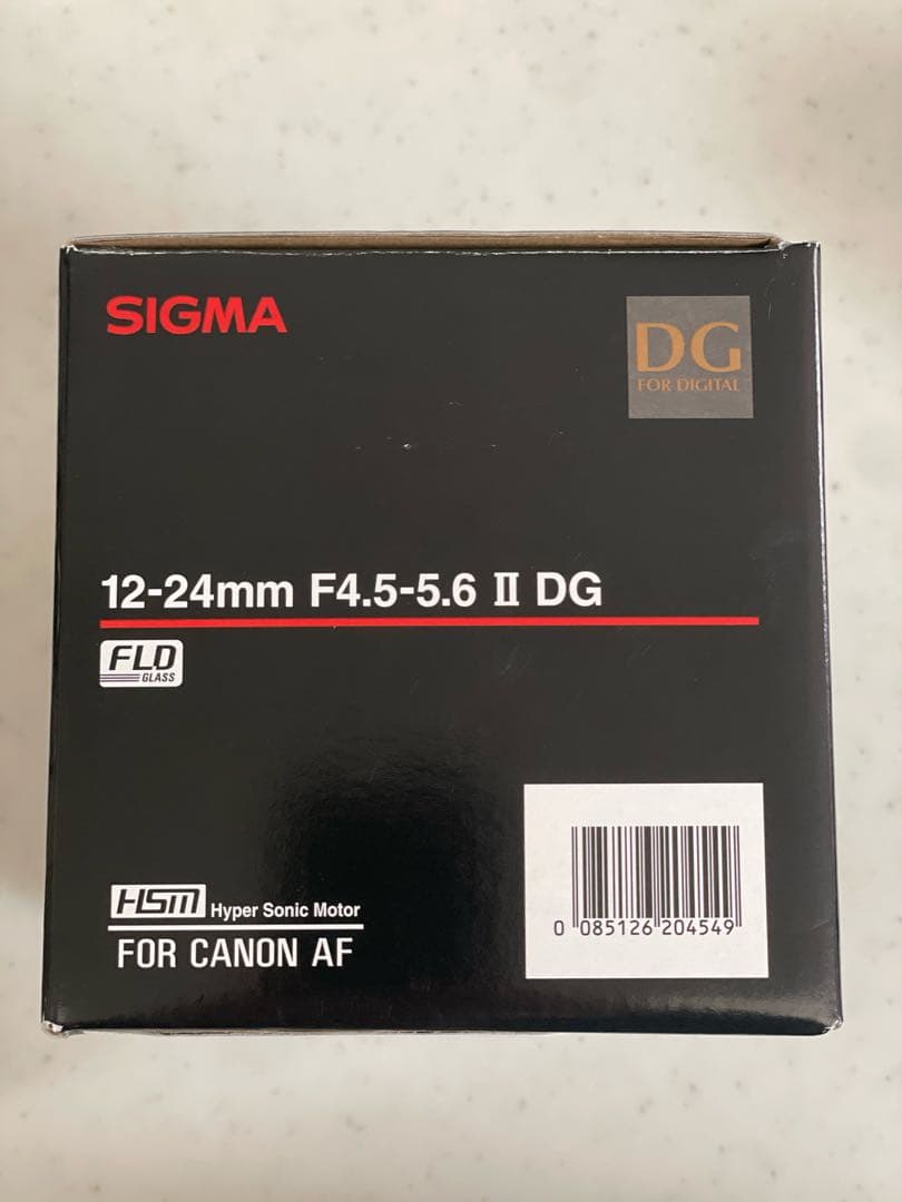 [未使用]SIGMA ズームレンズ　12-24mm F4.5-5.6 ii DG