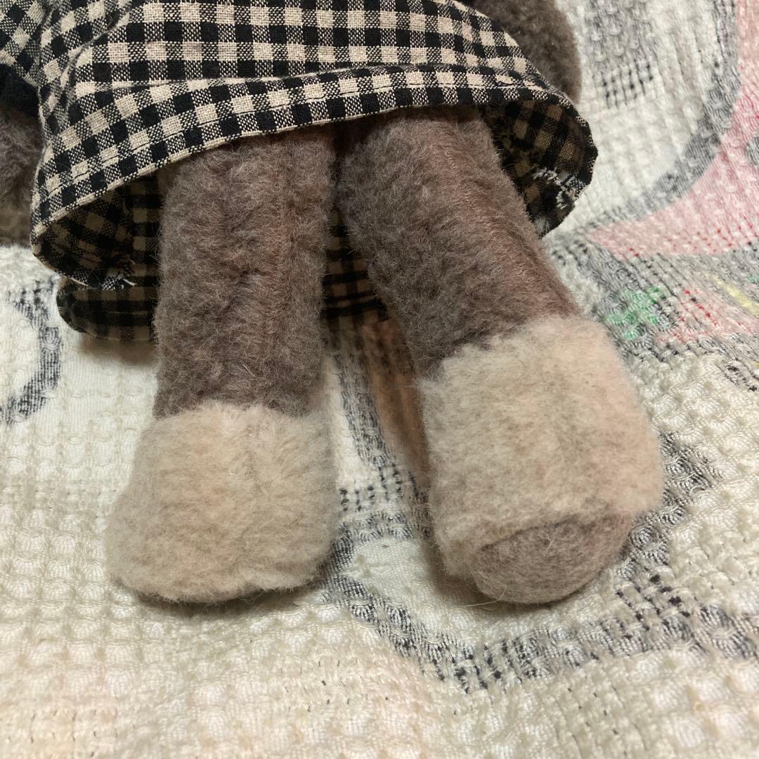 ぬいぐるみ作家　作家名不明　犬　ぬいぐるみ　中古品