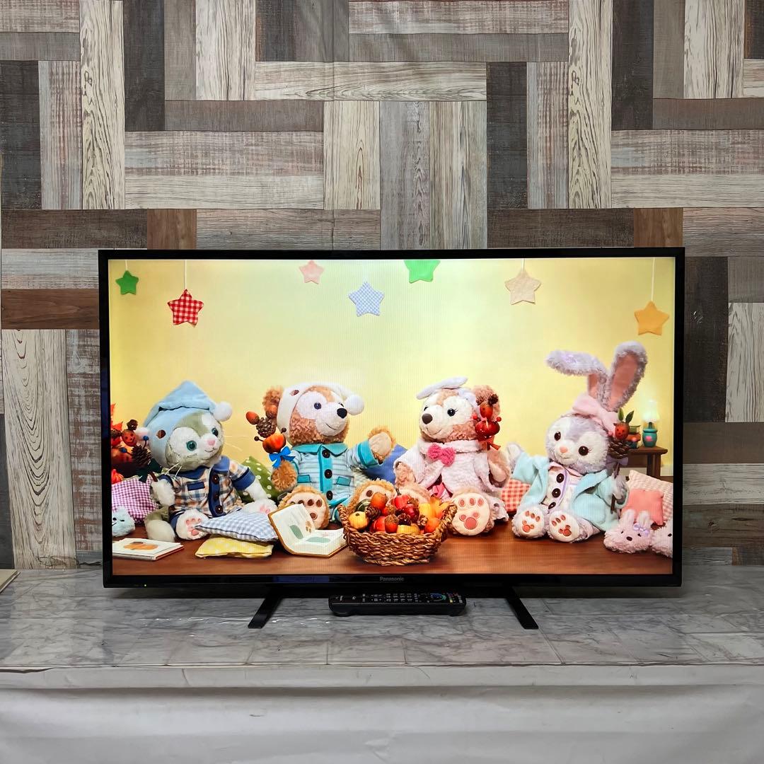 即日受渡❣️全国送料込5年前購入パナソニックVIERA43型液晶テレビ　新品リモ