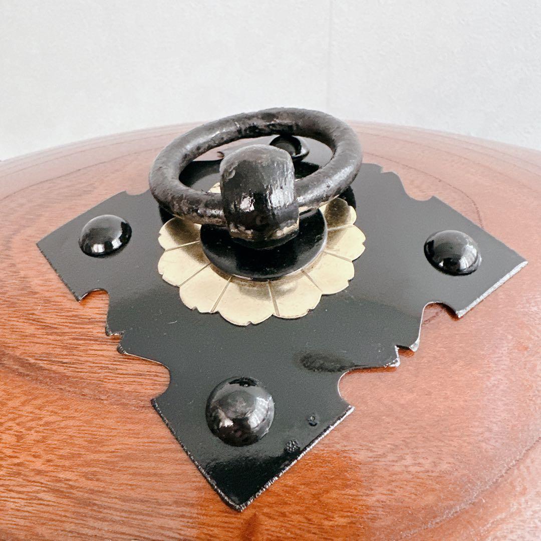 和太鼓 約1尺 くり抜き胴 台座 バチ付 夏祭り 三崎屋太鼓店