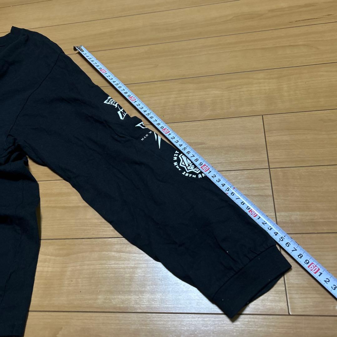 レア MAN WITH A MISSION 長袖Tシャツ　メモリアルロゴロンT