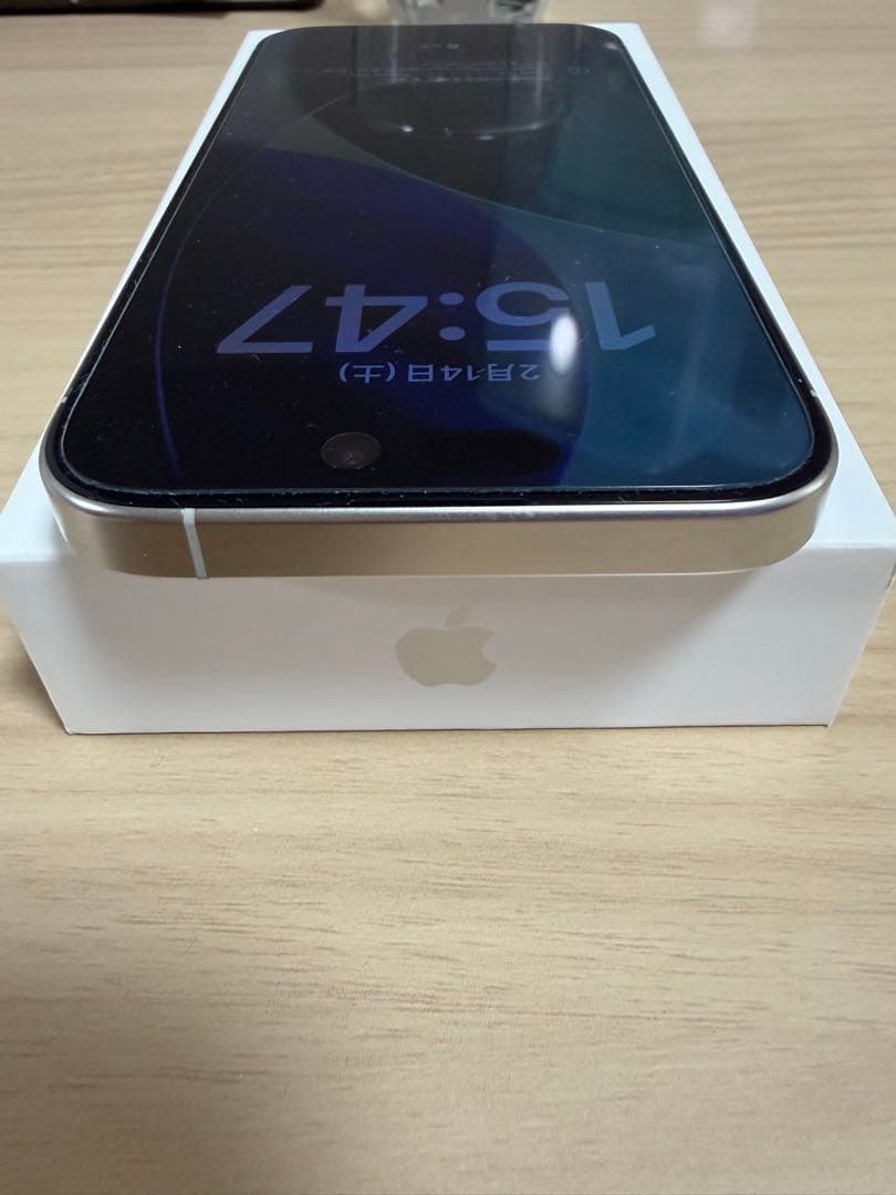 【美品】Apple iPhone 15 Pro 512GB ホワイト
