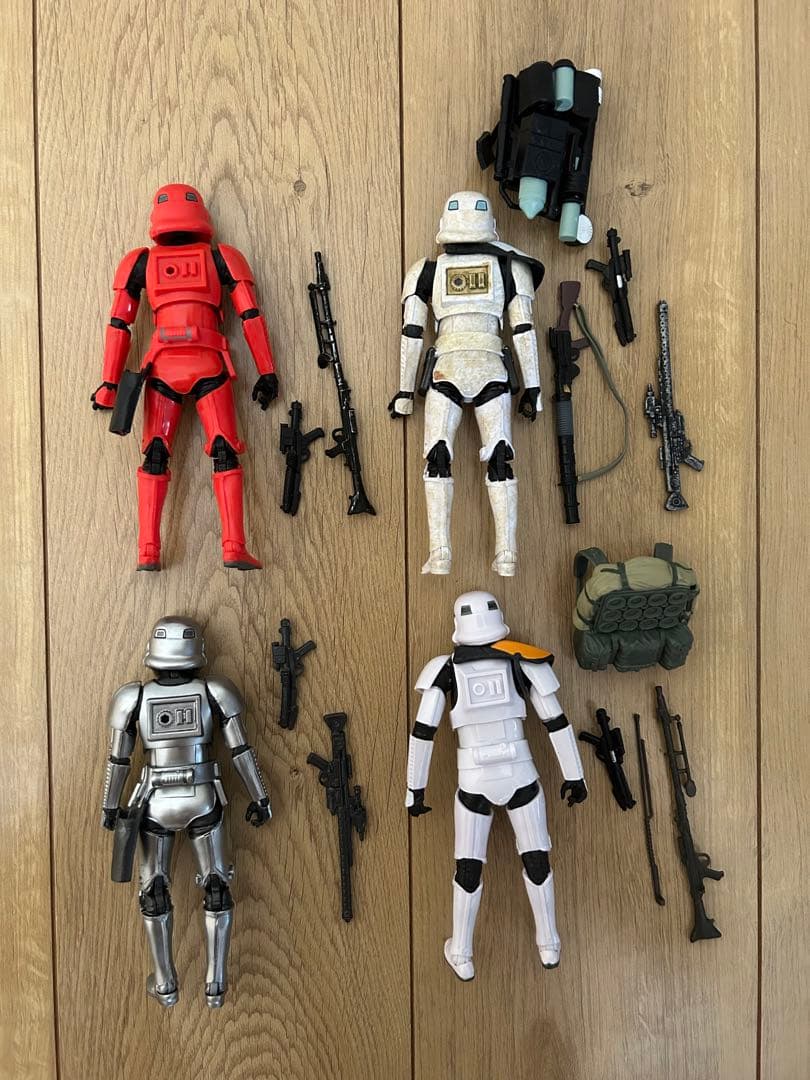 【限定品】スターウォーズ　ハズブロ　ブラックシリーズ　ストームトルーパーセット