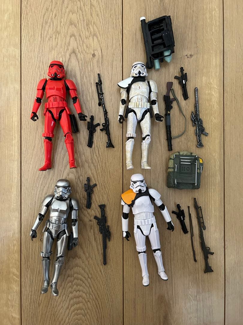 【限定品】スターウォーズ　ハズブロ　ブラックシリーズ　ストームトルーパーセット