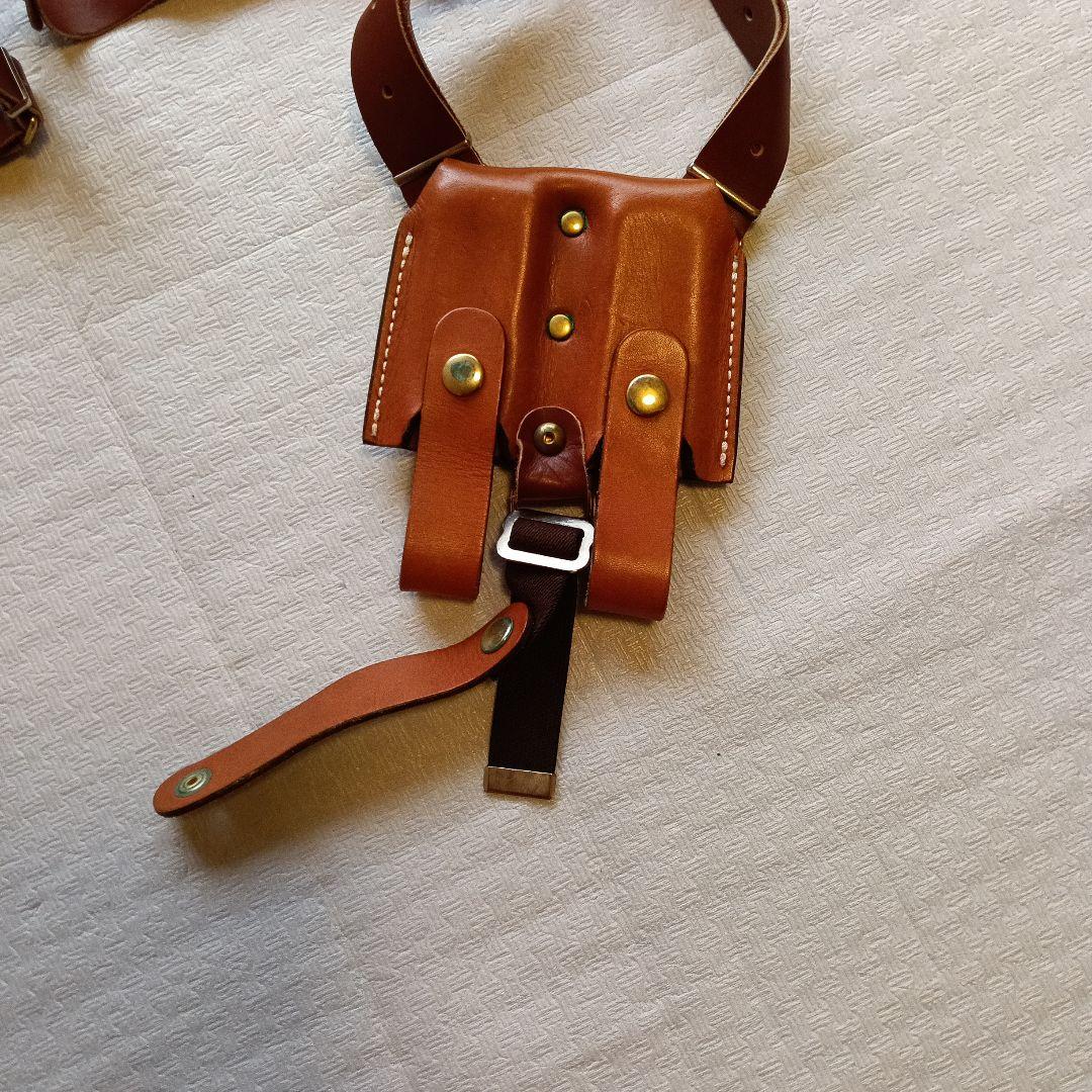 MGC レザー製ショルダーホルスター(茶)