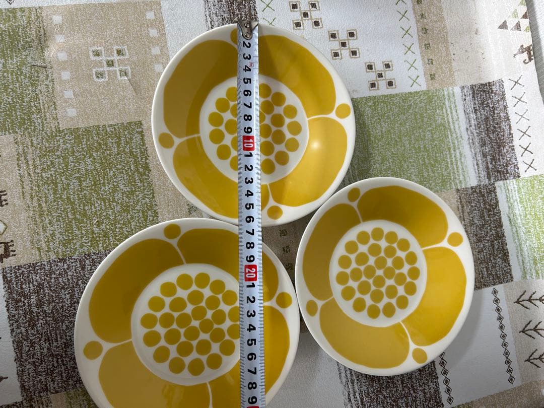 ARABIA アラビア　スンヌンタイ　16.5cm プレート　3枚