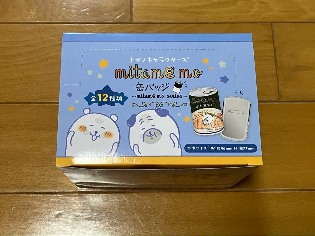 ナガノキャラクターズ　mitamemo缶バッジ