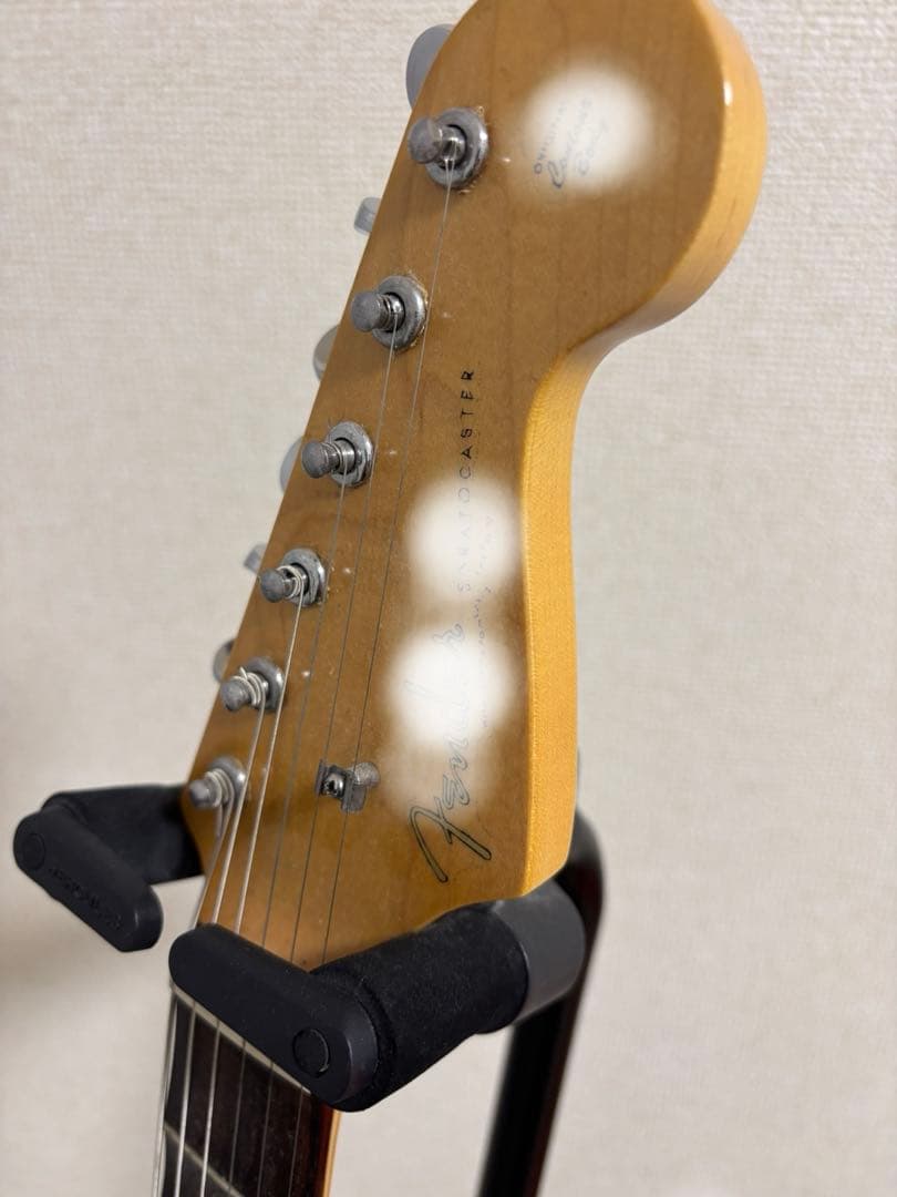 Squier DELUXEストラト　スキャロップネック　コンポーネントギター