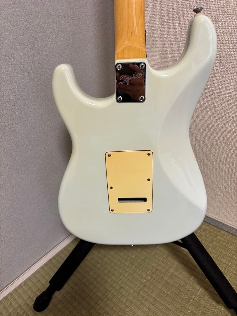 Squier DELUXEストラト　スキャロップネック　コンポーネントギター