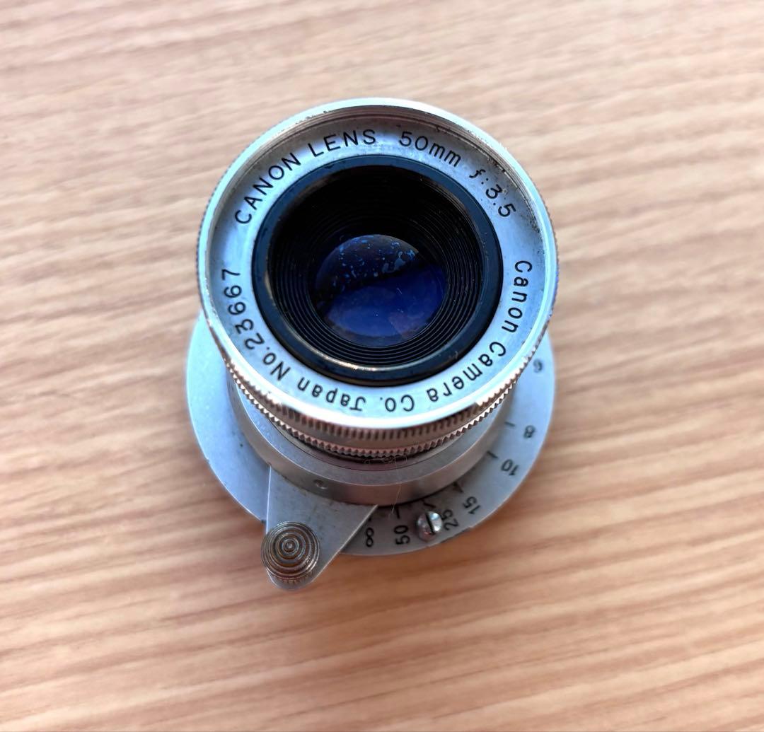 【レンズ】Canon 50mm f3.5 沈胴型 L39 ライカLマウント