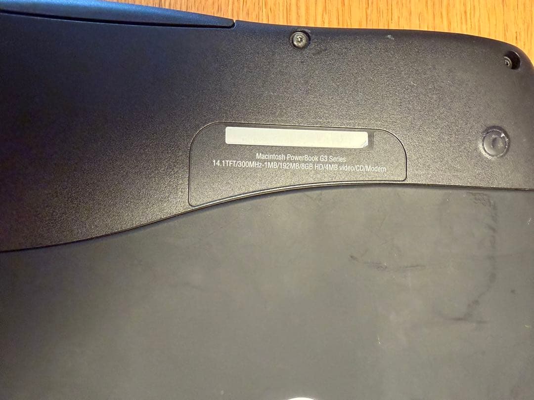 動作品‼️ Macintosh PowerBook G3 OS9.2