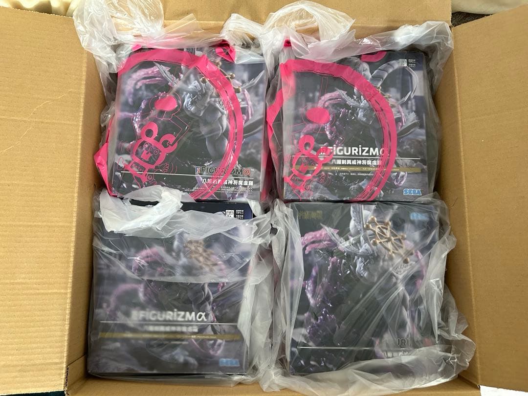 呪術廻戦 FIGURIZMα 八握剣異戒神将魔虚羅 フィギュア　4体