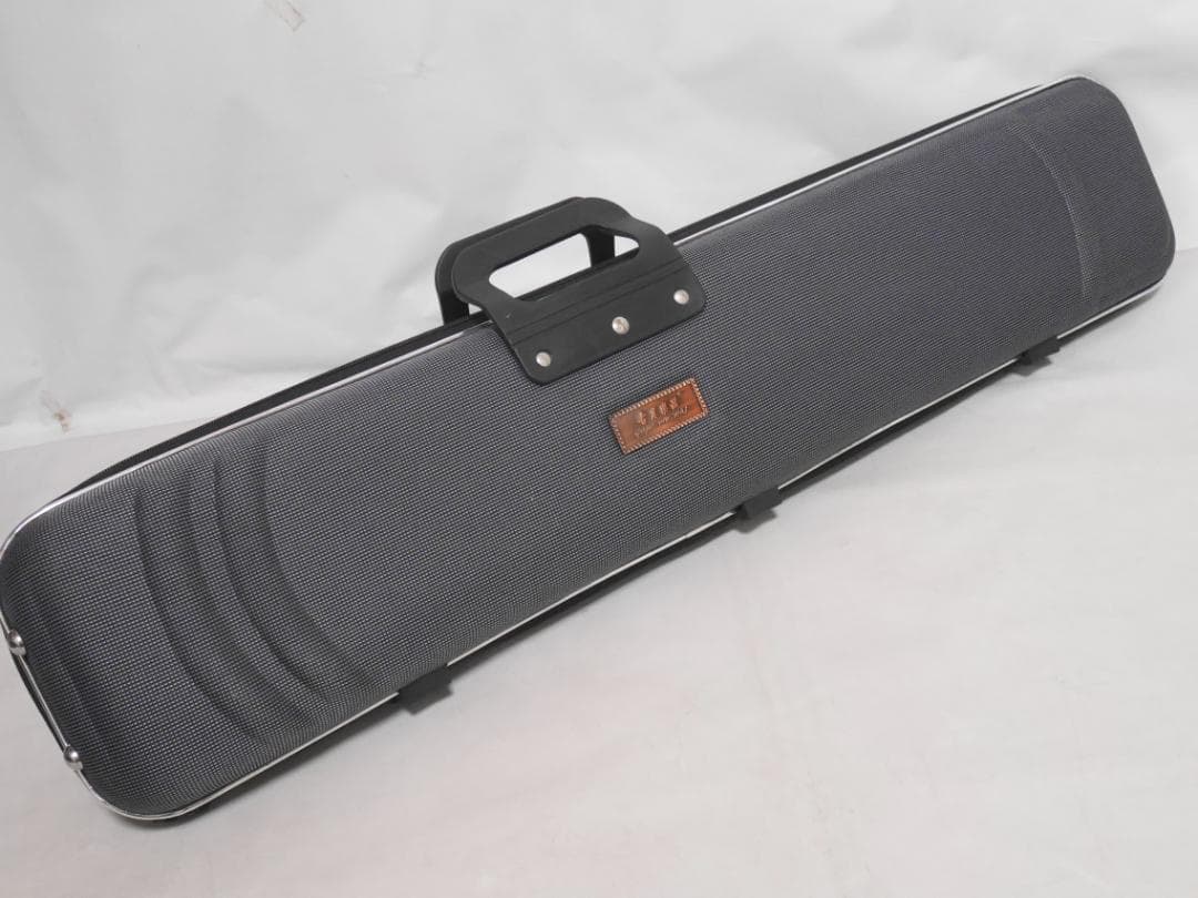 状態良品中古◆古月琴坊 高級楽器【二胡】紅木錦蛇皮　Dチューナー・ケース付