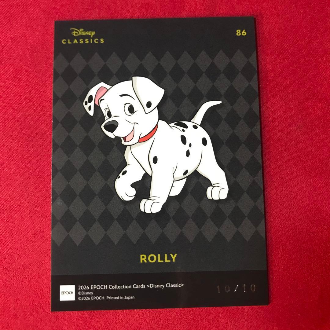 EPOCH コレクションカード　2026 ROLLY 10/10
