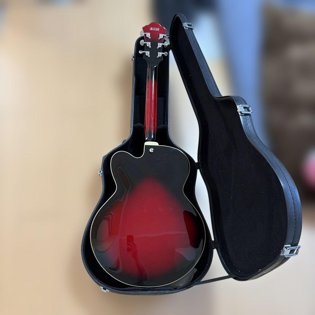 Ibanez フルアコ AF75 ギター ハードケース付き