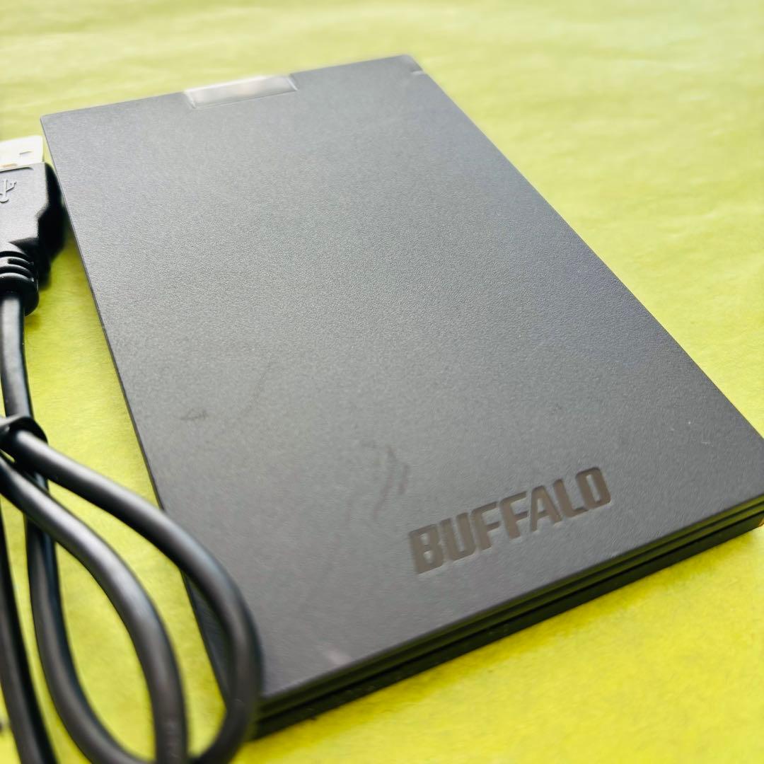 BUFFALO　バッファロー　外付けSSD　SSD-PG1.0U3-B/NL