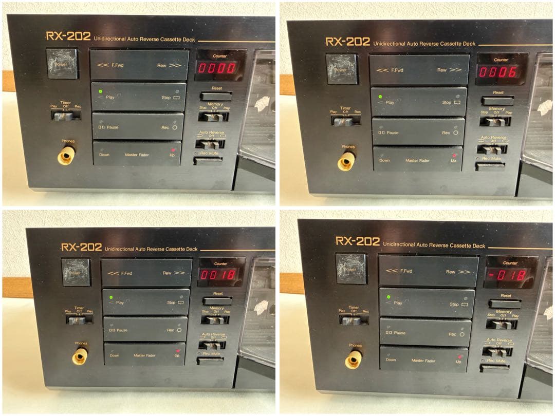 【O-2193】Nakamichi ナカミチ カセットデッキ RX-202