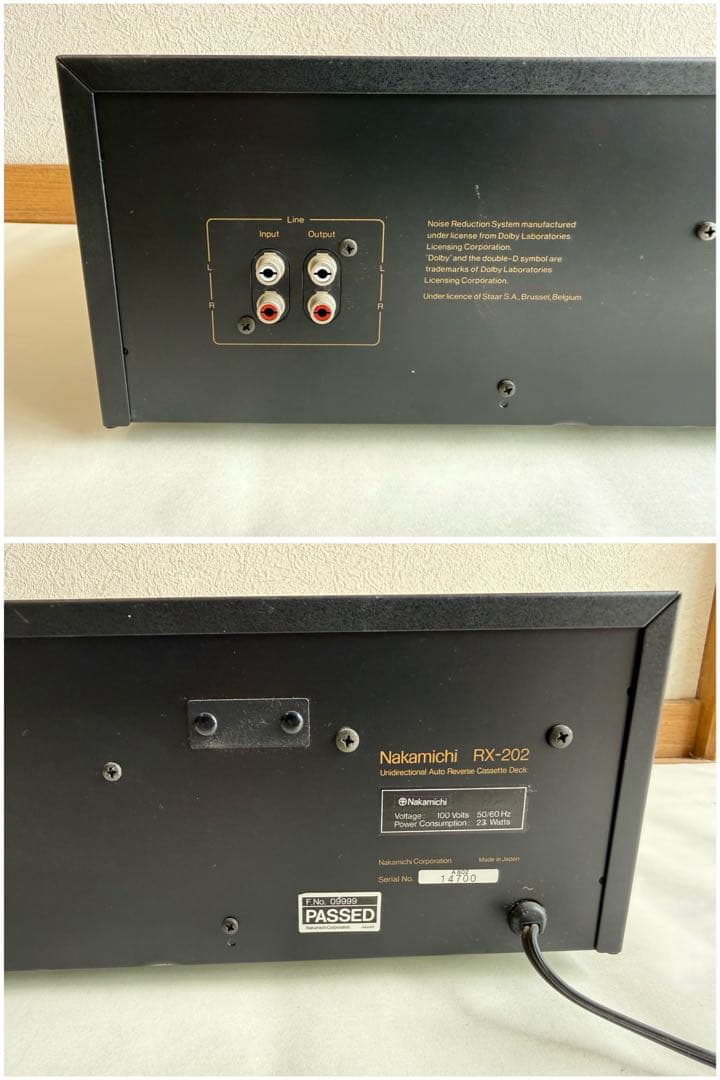 【O-2193】Nakamichi ナカミチ カセットデッキ RX-202
