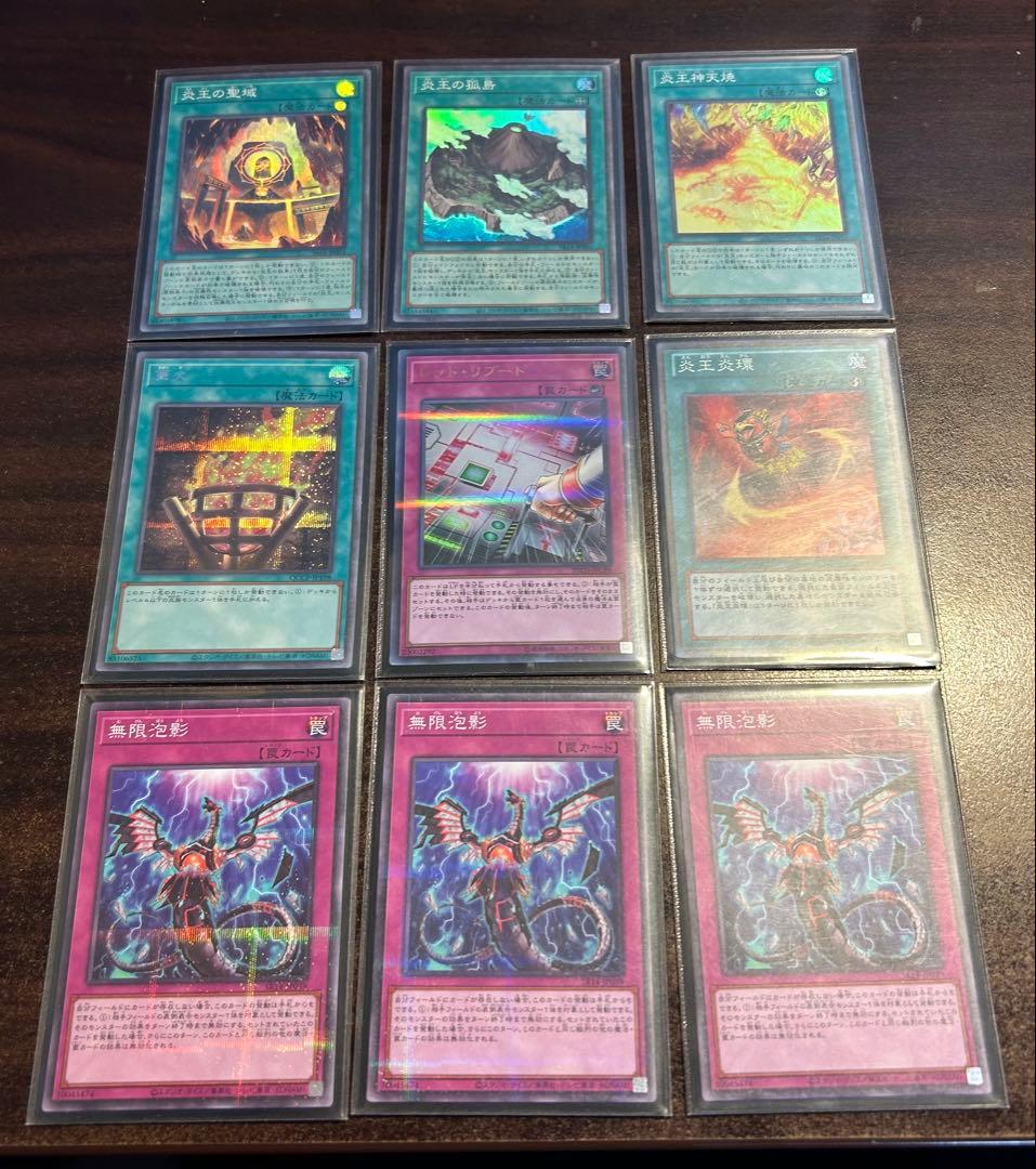 【遊戯王】引退品 罪宝炎王スネークアイ デッキ