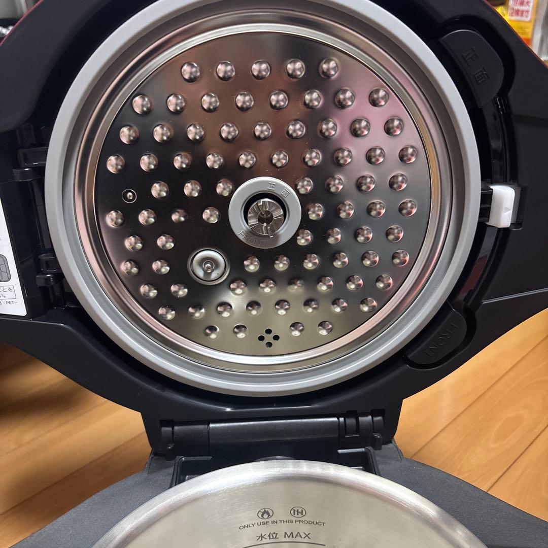 HEALSIO 電気圧力鍋 KN-HW24C-R レッド
