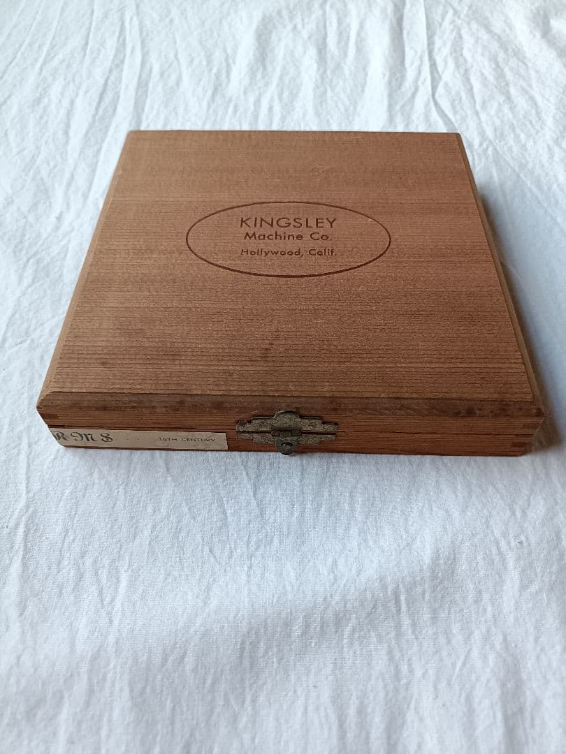 kingsley 18pt メタルスタンプ 刻印 レザークラフト ヴィンテージ