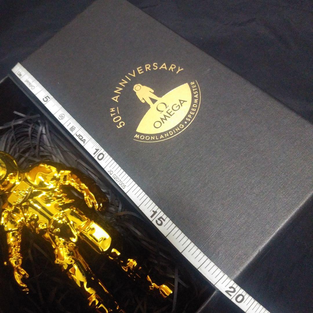 OMEGA 50周年 アニバーサリー ゴールドフィギア　約15cmビックサイズ