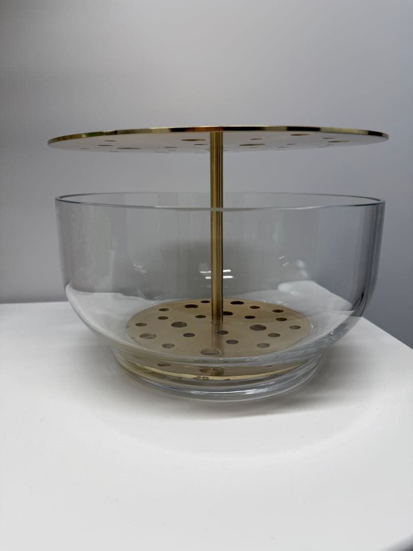 フリッツハンセン　イケバナベース　真鍮　ラージ