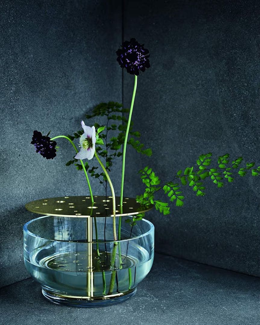 フリッツハンセン　イケバナベース　真鍮　ラージ