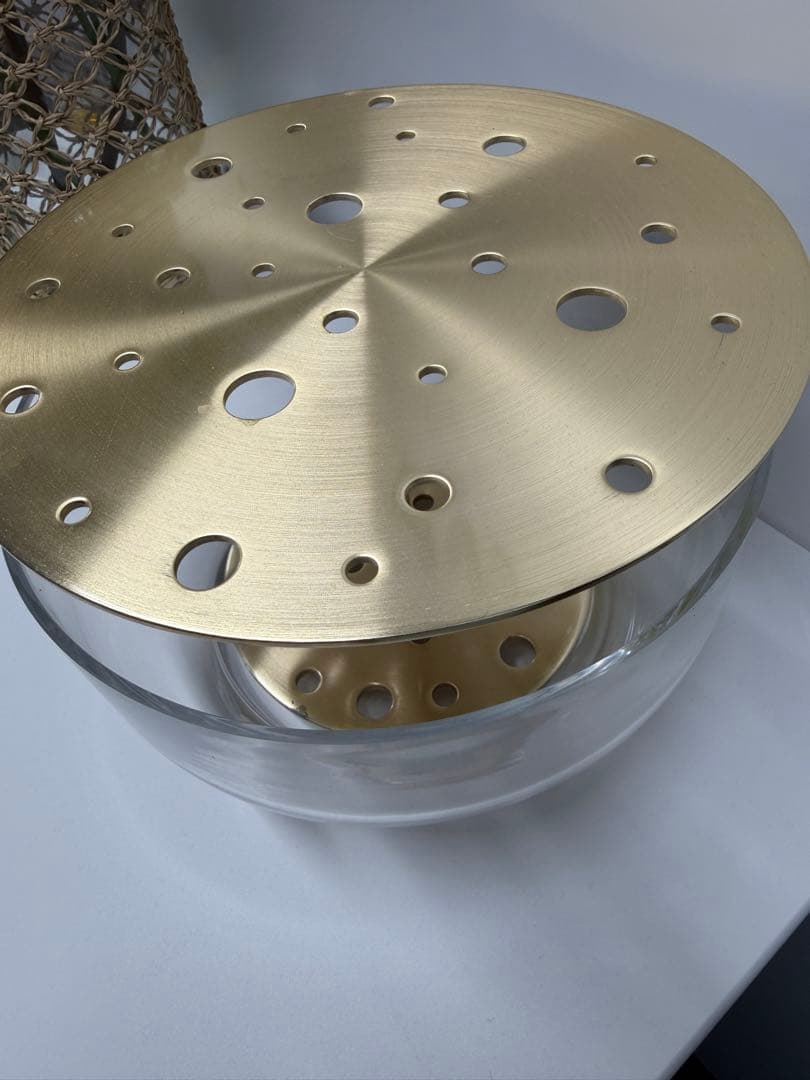 フリッツハンセン　イケバナベース　真鍮　ラージ