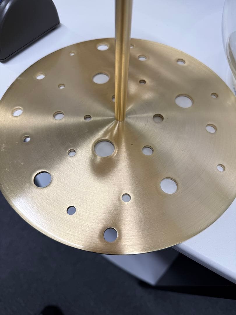 フリッツハンセン　イケバナベース　真鍮　ラージ