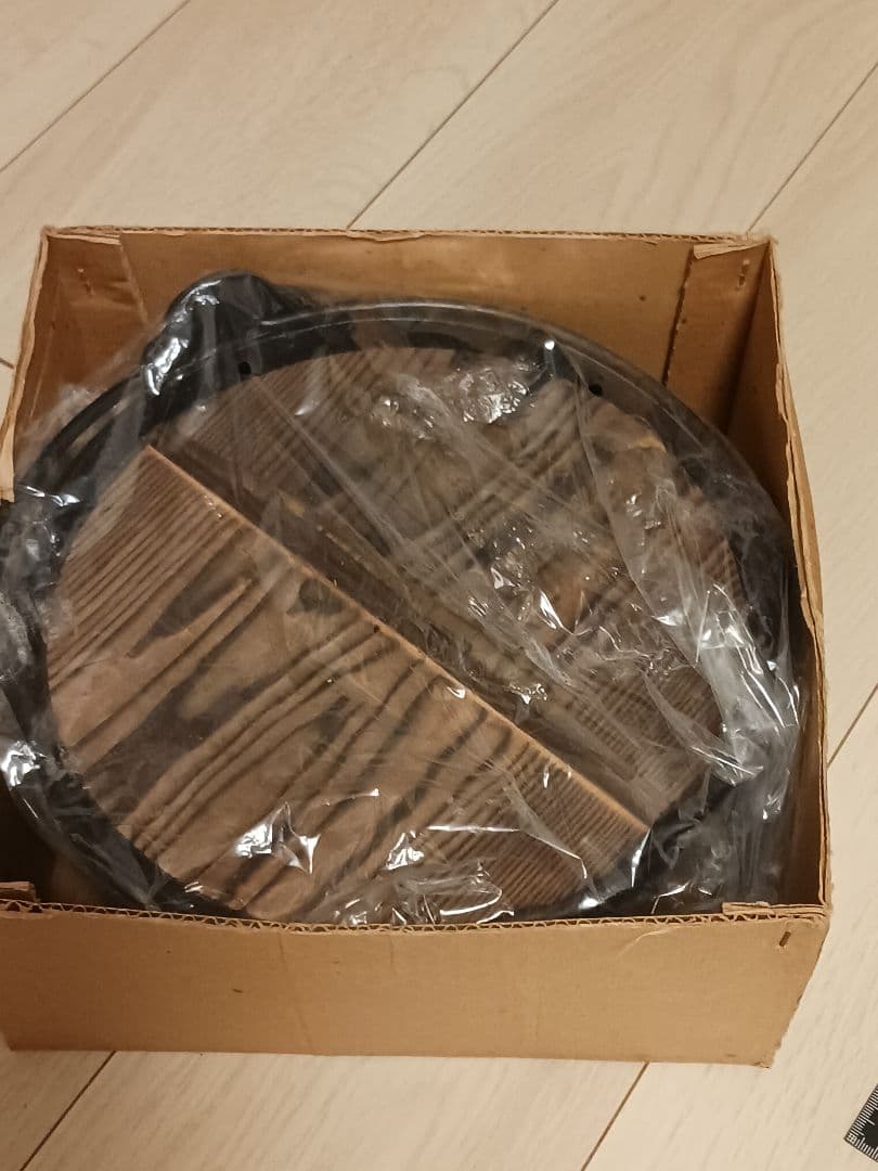 南部鉄器　鉄鍋　すき焼き鍋　つる付 24cm　未使用保管品