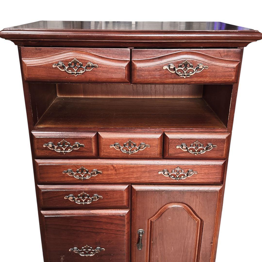 アンティーク チェスト 電話台 キャビネット