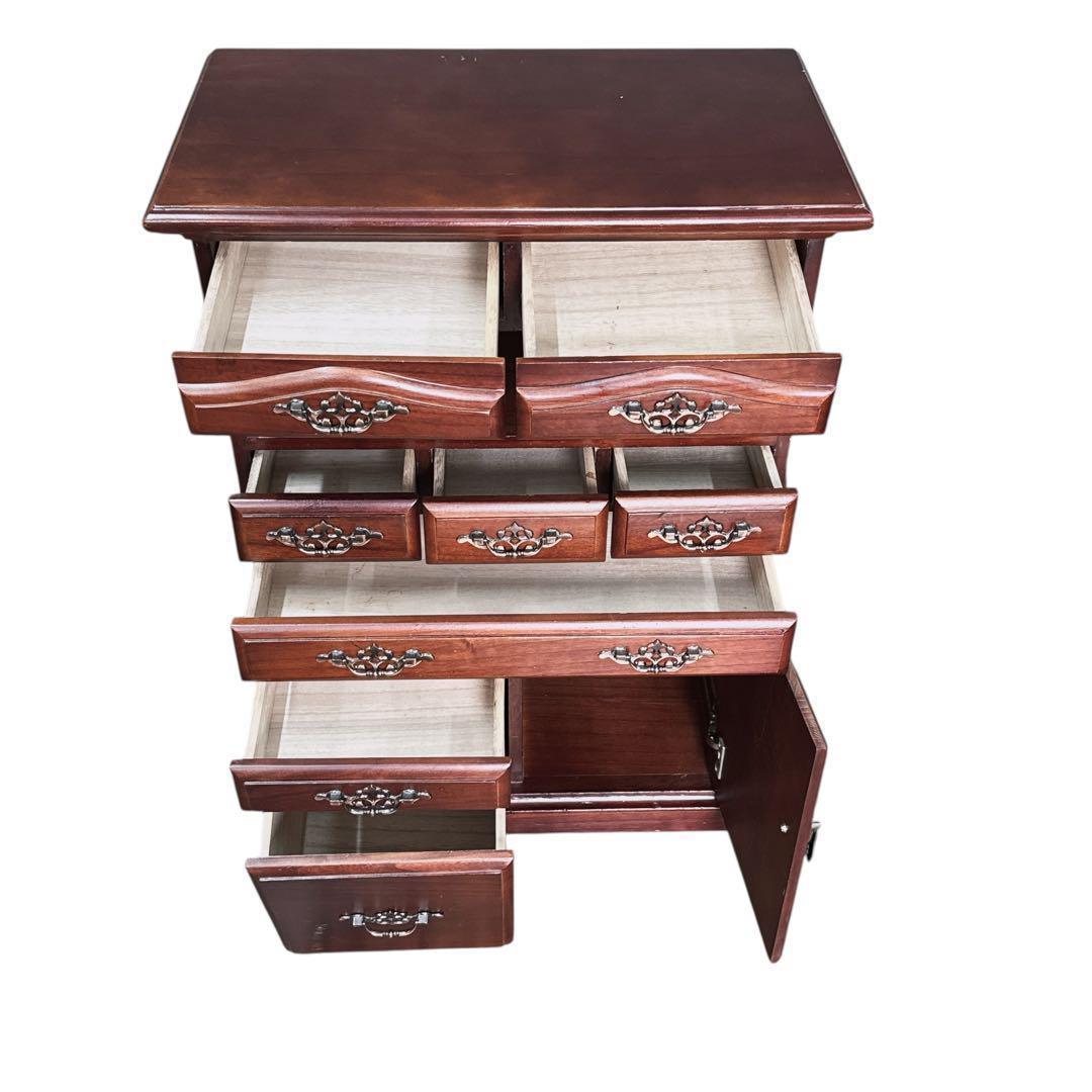 アンティーク チェスト 電話台 キャビネット