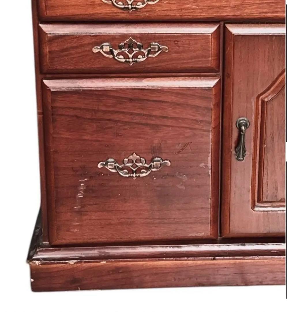 アンティーク チェスト 電話台 キャビネット