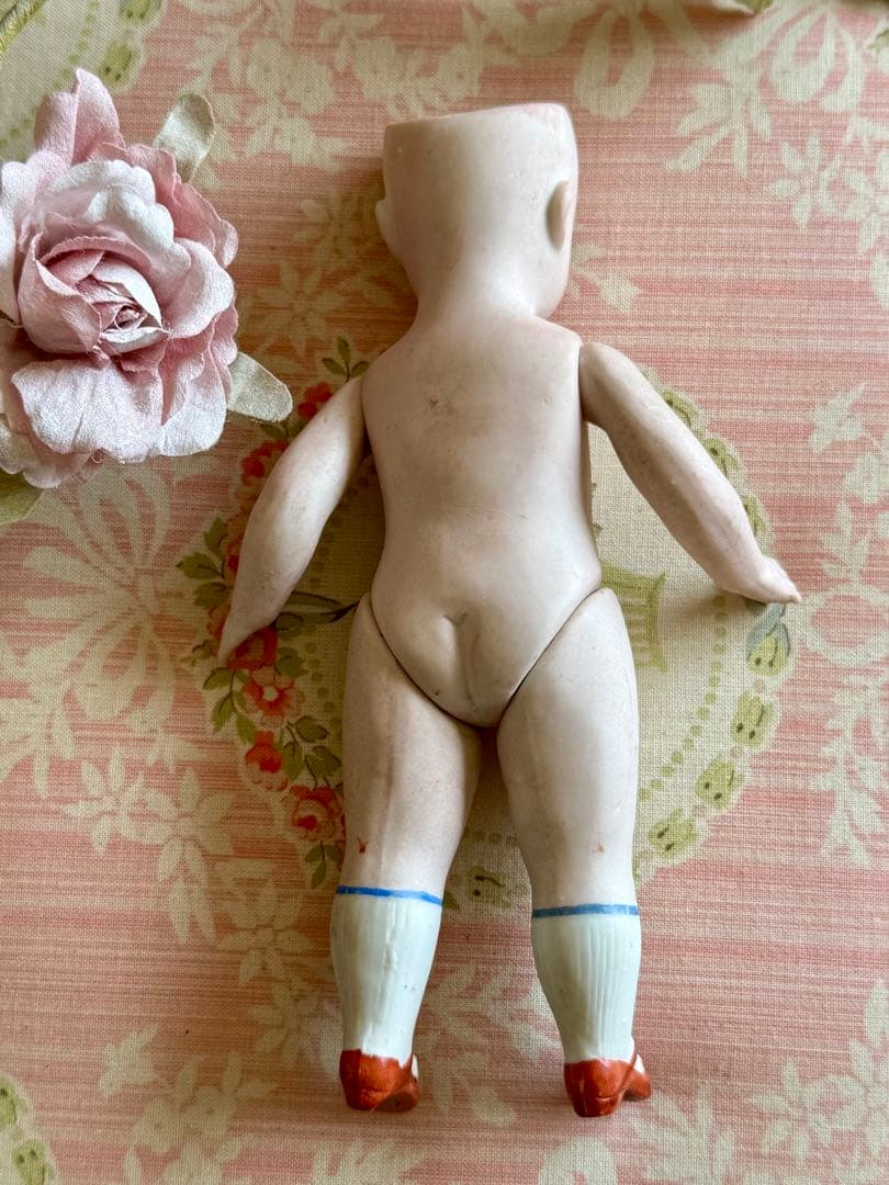 アンティーク　ミニョネット　ドール　オールビスク