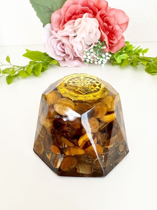 【オルゴナイト】タイガーアイ入り