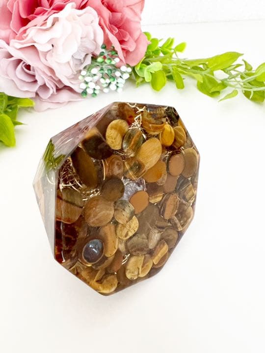 【オルゴナイト】タイガーアイ入り