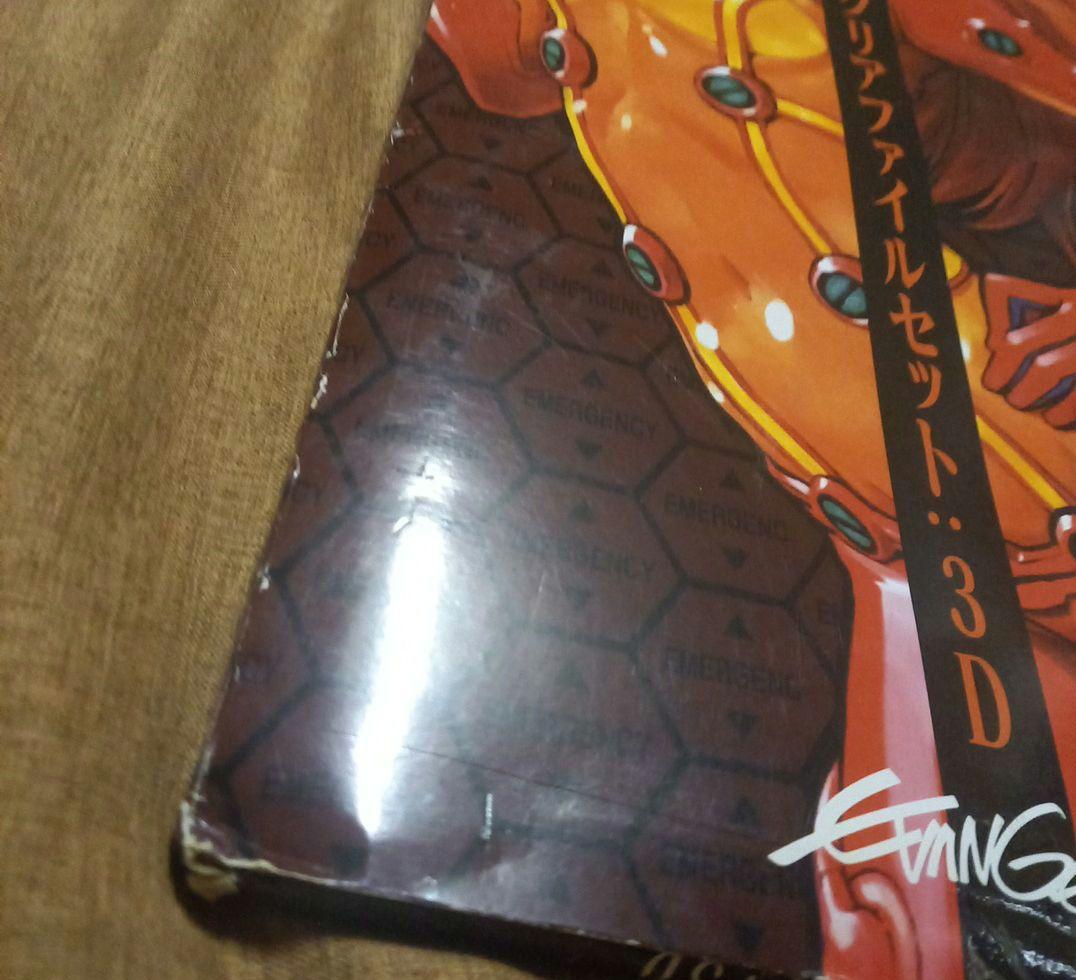 レア☆新世紀エヴァンゲリオン☆A４クリアファイルセット☆3D☆両面プリント♪