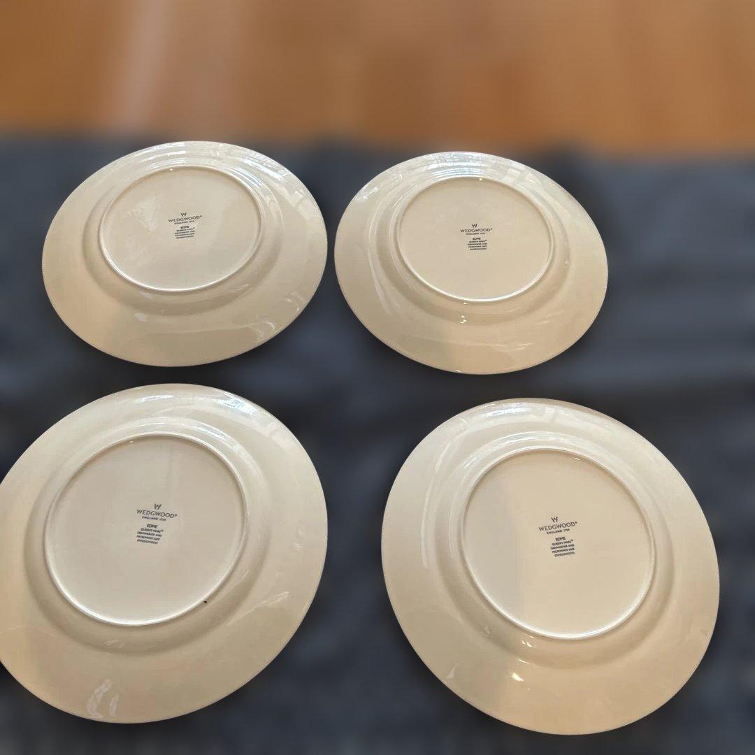 美品　ウェッジウッド　大皿　４枚セッEDME エドミー