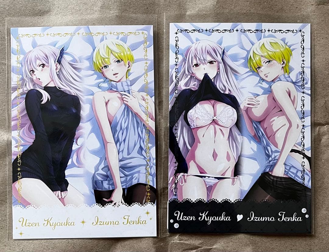 魔都精兵のスレイブ　出雲天花　抱き枕カバー　描き下ろしイラスト　ポストカード付き