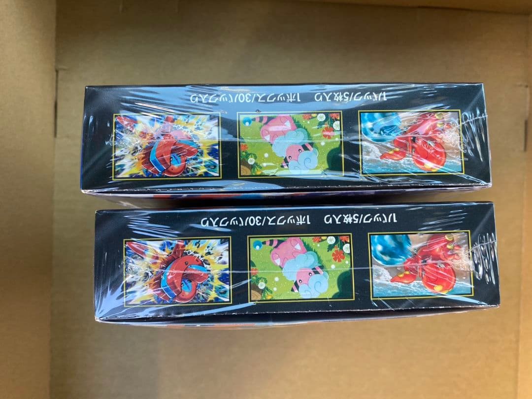 ポケモンカード　ニンジャスピナーシュリンク傷有り　2BOX