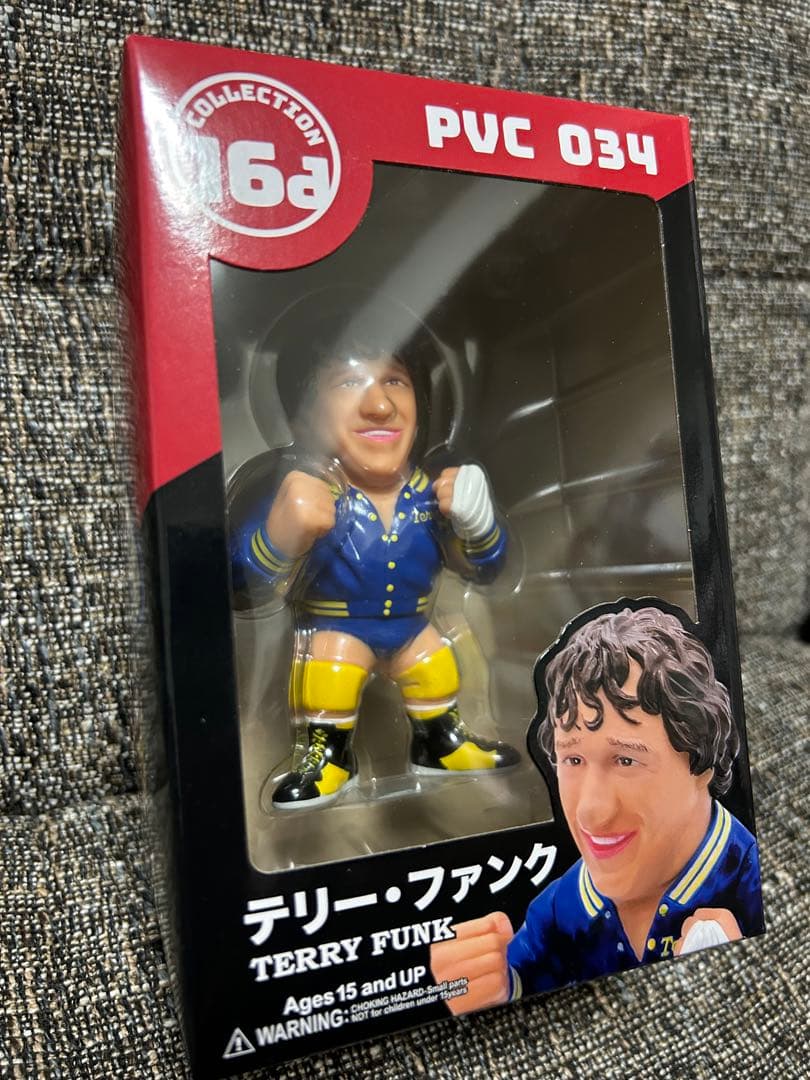 16dソフビコレクション★テリーファンク HAO テキサスブロンコ ファンクス