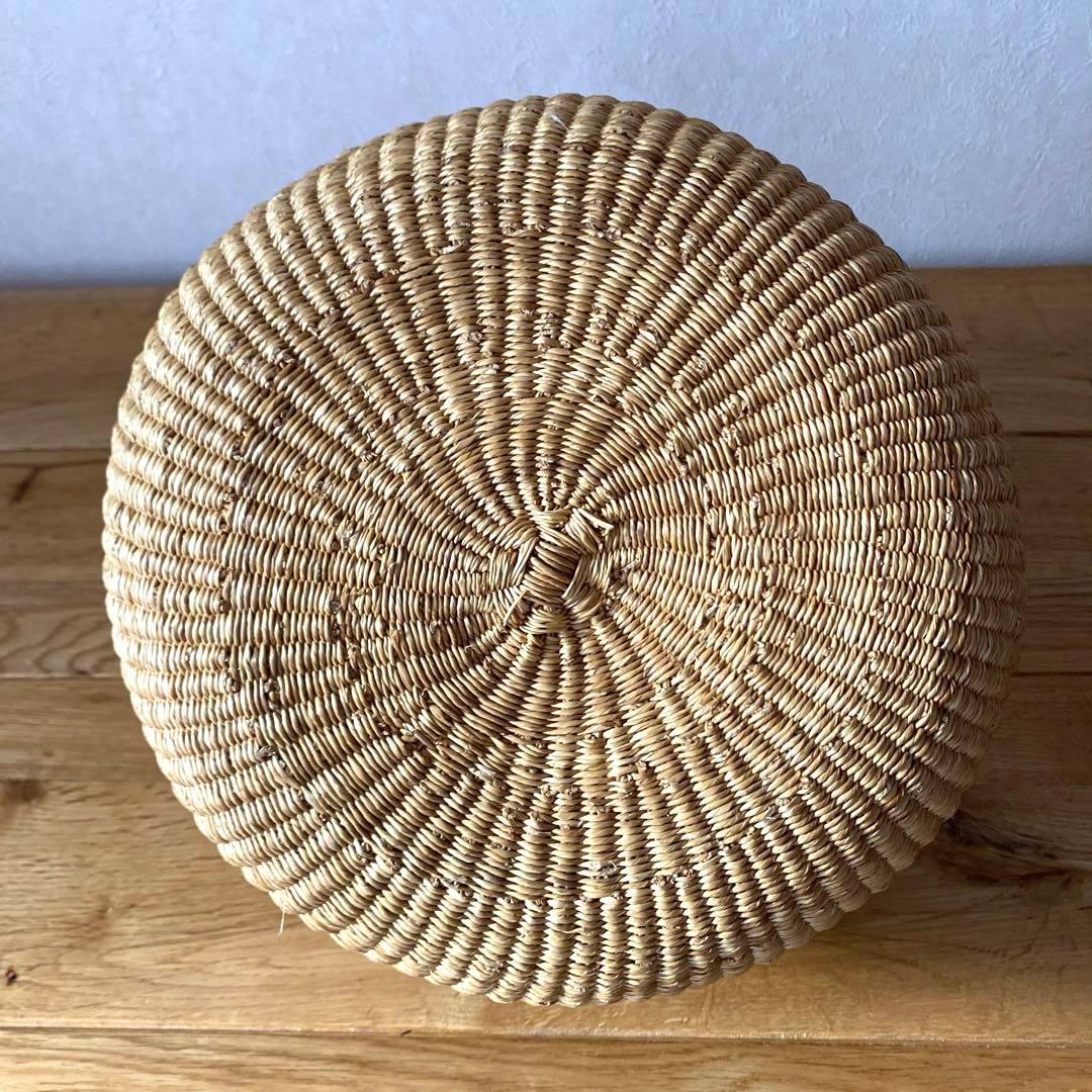 アフリカ　ブルキナファソ　半球型　バスケット