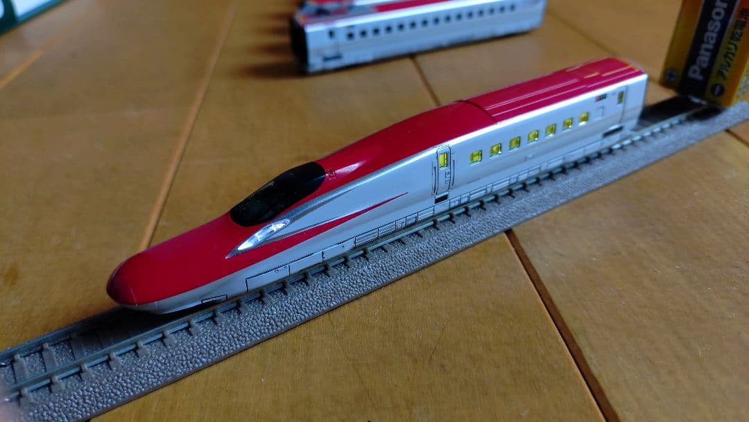 [加工品] KATO E6系こまち 7両セット　全車両室内灯付き。