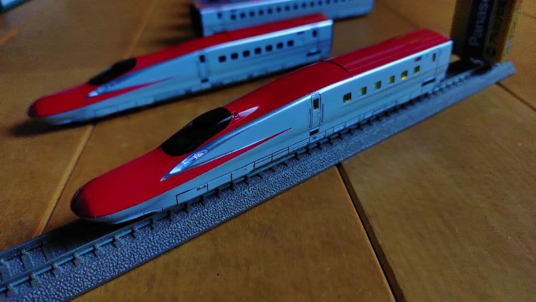 [加工品] KATO E6系こまち 7両セット　全車両室内灯付き。