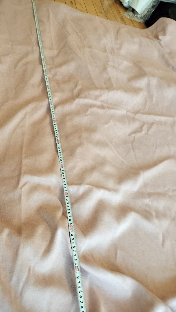 ピンク ポリエステルカーテン CP-02 約190cm２枚セット